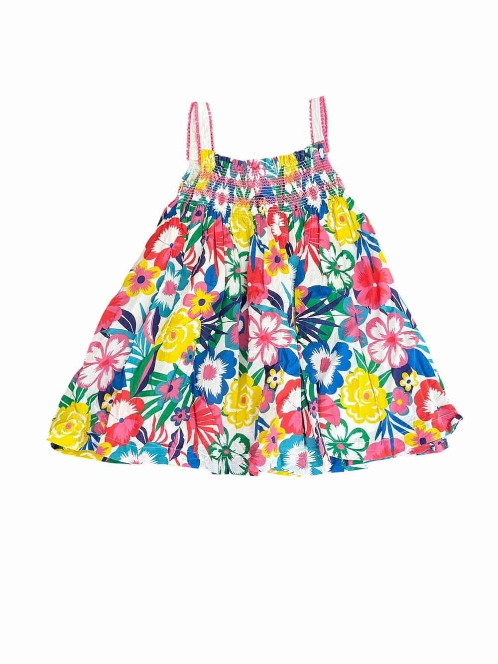 Mini Boden (5|6y) Bright Floral Sundress